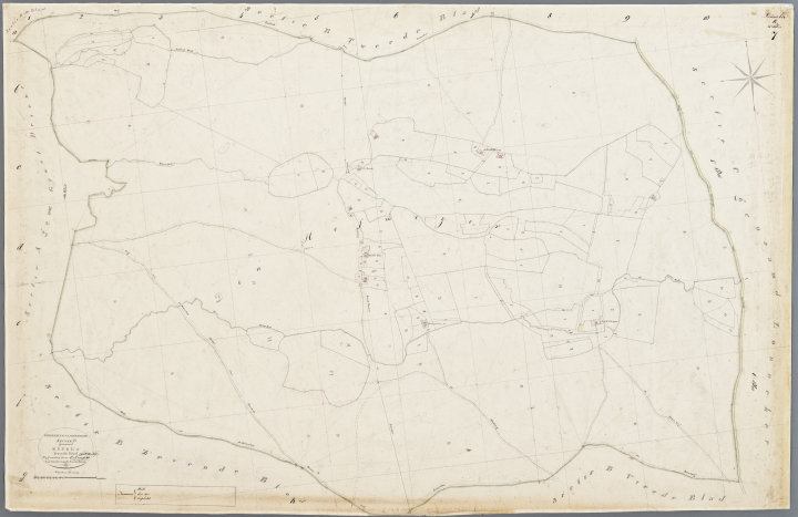 Landgoed Hof Espelo - 1832 - historische kaart