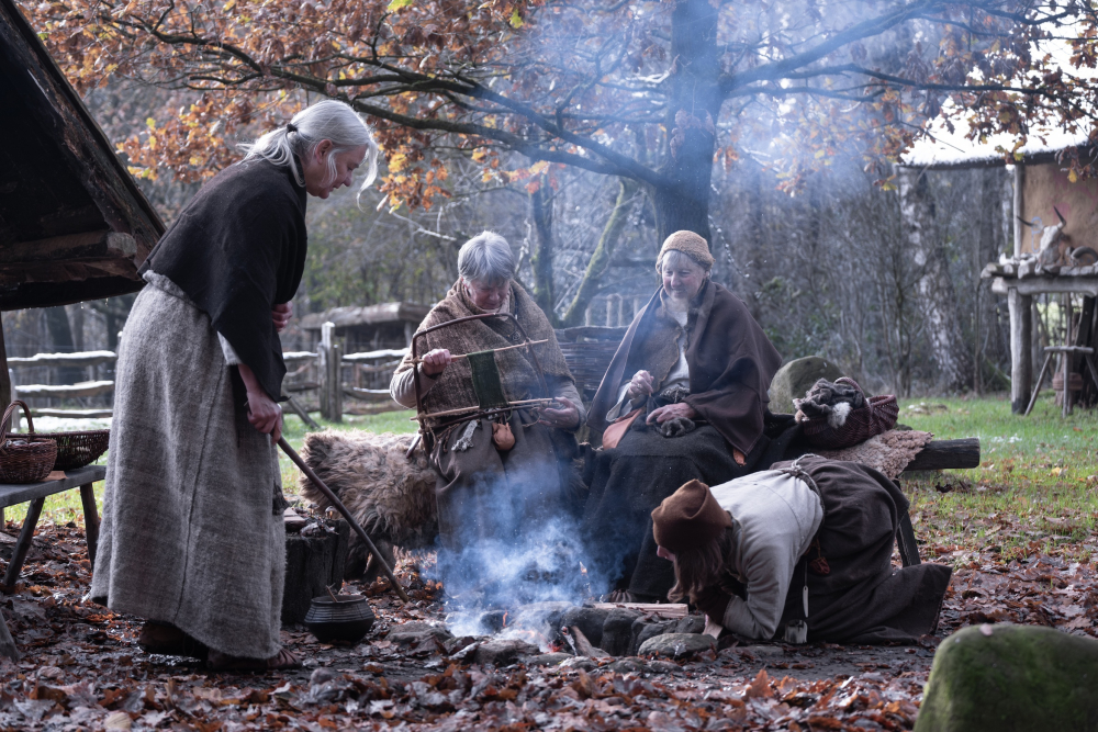 Vuur maken, Bronzezeithof