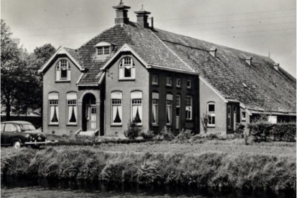Groninger boerderij Lutterhoofdwijk 1914