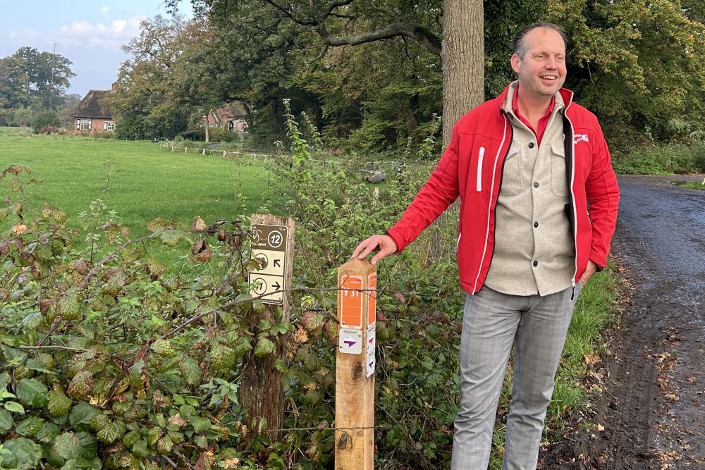 Routenetwerk (Han van den Heuvel), nieuwe paal