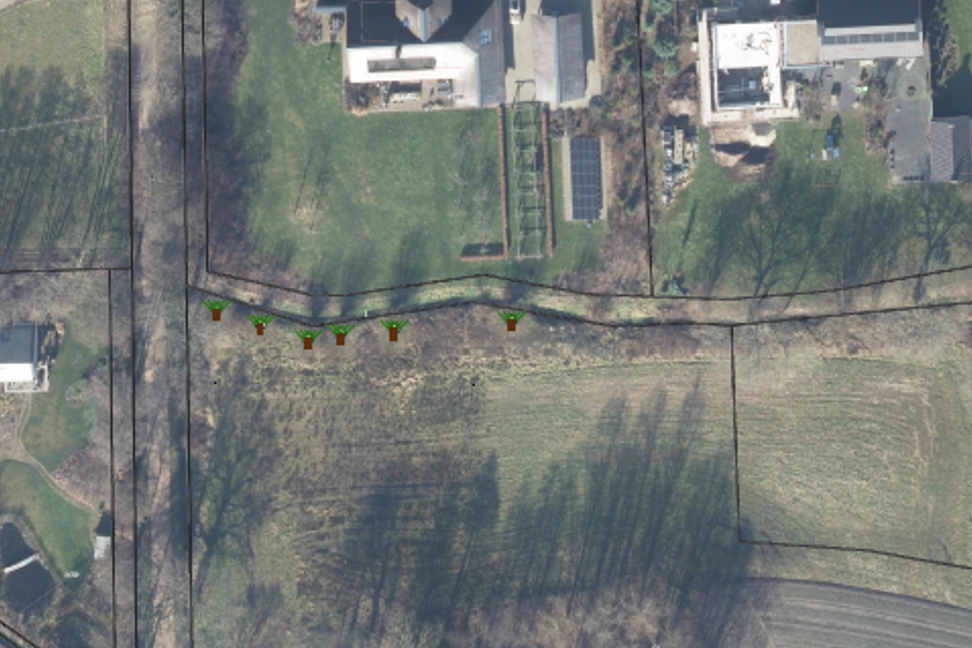 natuurklus Vaneker plattegrond