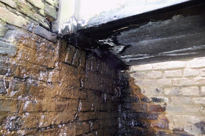 Bels - inrotting bij betimmering waterbak