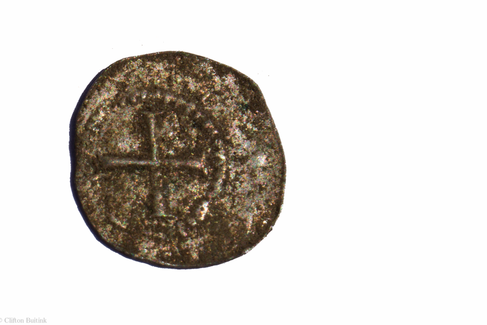 Vondst Hunenborg, oude munt