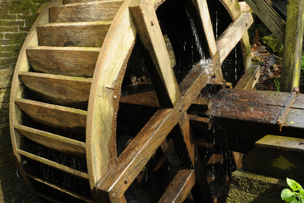 Waterrad Molen Frans