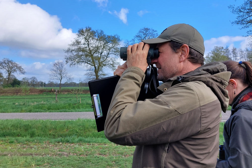 Ecoloog Mark Zekhuis en adviseur Natuur&Landschap Annemarie Kamerling 