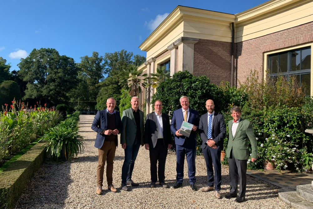 Boekpresentatie met CdK Andries Heidema