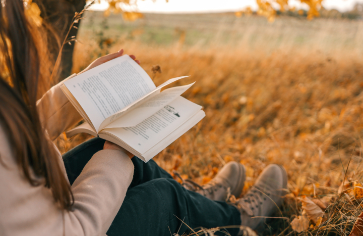 Lezen in de natuur