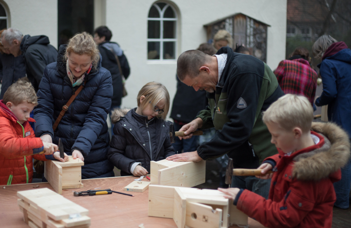 Nestkastjes timmeren