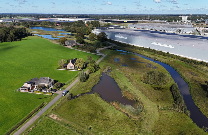 Luchtfoto de Doorbraak