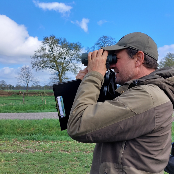 Ecoloog Mark Zekhuis en adviseur Natuur&Landschap Annemarie Kamerling 